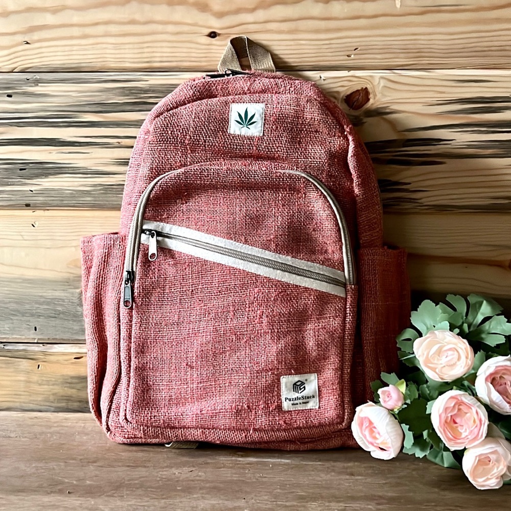 Pure Hemp Backpack Full Size Unisex Design
